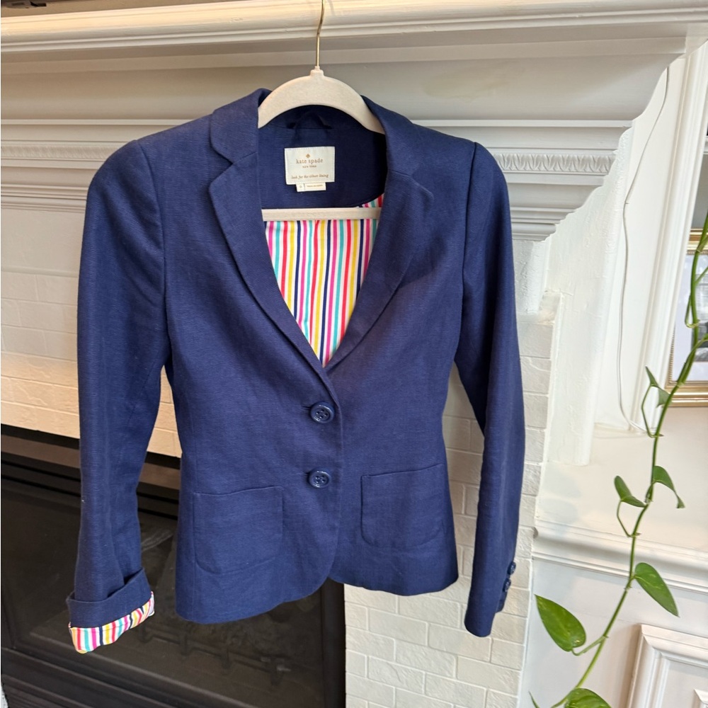 Kate spade navy blazer